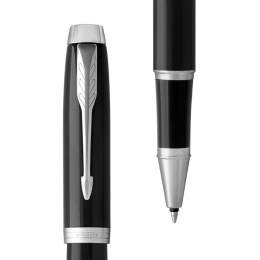 IM Black/Chrome Rollerball i gruppen Penner / Fine Writing / Rollerballpenner hos Pen Store (104668)