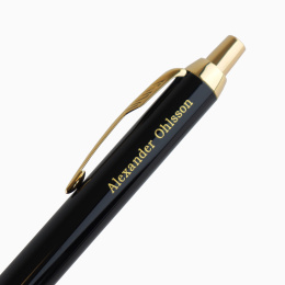 IM Black/Gold Kulepenn i gruppen Penner / Fine Writing / Kulepenner hos Pen Store (104669)