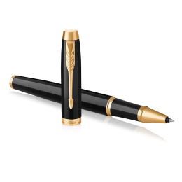 IM Black/Gold Rollerball i gruppen Penner / Fine Writing / Rollerballpenner hos Pen Store (104671)