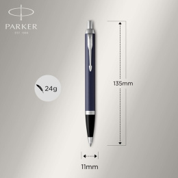 IM Blue/Chrome Kulepenn i gruppen Penner / Fine Writing / Kulepenner hos Pen Store (104672)