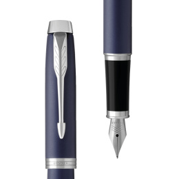 IM Blue/Chrome Fyllepenn i gruppen Penner / Fine Writing / Fyllepenner hos Pen Store (104673)