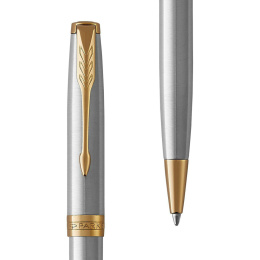 Sonnet Steel/Gold Kulepenn i gruppen Penner / Fine Writing / Kulepenner hos Pen Store (104699)