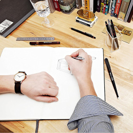 800 Mekanisk Blyant 0.7 Sølv i gruppen Penner / Skrive / Trykkblyanter hos Pen Store (104716)