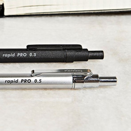 Rapid Pro Mekanisk Blyant 0.5 Svart i gruppen Penner / Skrive / Trykkblyanter hos Pen Store (104726)