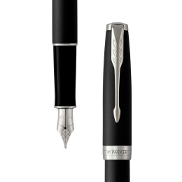 Sonnet Black/Chrome Fyllepenn i gruppen Penner / Fine Writing / Fyllepenner hos Pen Store (104803)