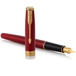 Sonnet Red/Gold Fyllepenn i gruppen Penner / Fine Writing / Fyllepenner hos Pen Store (104827_r)