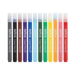 Colour Fine Tip 42-pakke i gruppen Kids / Barnepenner / Tusjer for barn hos Pen Store (104849)