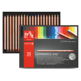 Luminance 6901 20-set i gruppen Penner / Kunstnerpenner / Fargeblyanter hos Pen Store (104932)