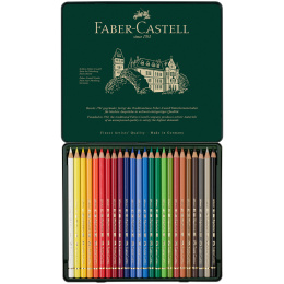 Fargeblyanter Polychromos 24-set i gruppen Penner / Kunstnerpenner / Fargeblyanter hos Pen Store (105075)