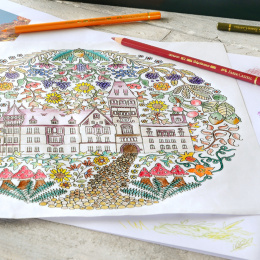 Fargeblyanter Polychromos 60-set i gruppen Penner / Kunstnerpenner / Fargeblyanter hos Pen Store (105077)