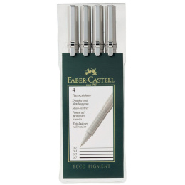 Ecco Pigment 4-set i gruppen Penner / Skrive / Fineliners hos Pen Store (105156)