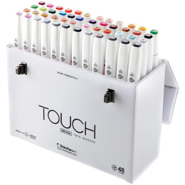 Twin Brush Marker 48-set i gruppen Penner / Kunstnerpenner / Illustrasjonmarkers hos Pen Store (105317)