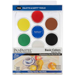 Basic Colors Set i gruppen Kunstnermateriell / Kunstnerfarge / Pastell / Tørrpastell hos Pen Store (106069)
