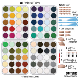 80 Color Set i gruppen Kunstnermateriell / Kunstnerfarge / Pastell / Tørrpastell hos Pen Store (106106)