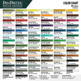 80 Color Set i gruppen Kunstnermateriell / Kunstnerfarge / Pastell / Tørrpastell hos Pen Store (106106)