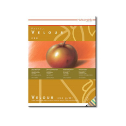 Pastell Velour Paper A3 Colored i gruppen  Papir & Blokk / Artistblokk / Pastelblokk hos Pen Store (106112)