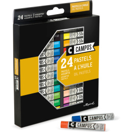 Campus 24 Pastels i gruppen Kunstnermateriell / Kritt og blyanter / Pastellkritt hos Pen Store (106246)