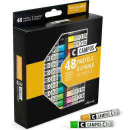 Campus 48 Pastels i gruppen Kunstnermateriell / Kritt og blyanter / Pastellkritt hos Pen Store (106256)