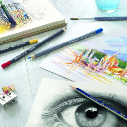 Watercolour pencil Goldfaber Aqua Fuchsia 123 i gruppen Penner / Skrive / Blyanter hos Pen Store (106538)