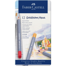 Goldfaber Aqua Watercolour Pencil 12-set i gruppen Penner / Kunstnerpenner / Akvarellblyanter hos Pen Store (106633)