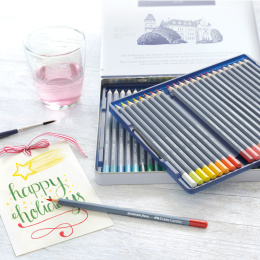 Goldfaber Aqua Watercolour Pencil 48-set i gruppen Penner / Kunstnerpenner / Akvarellblyanter hos Pen Store (106634)