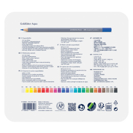 Goldfaber Aqua Watercolour Pencil 24-set i gruppen Penner / Kunstnerpenner / Akvarellblyanter hos Pen Store (106637)