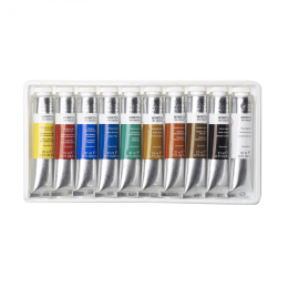 Winton Oljemaling Tub 21 ml 10-set i gruppen Kunstnermateriell / Kunstnerfarge / Oljemaling hos Pen Store (107255)