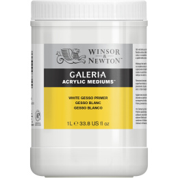 White Gesso Primer 1L i gruppen Kunstnermateriell / Malemedier og lakk /  Gesso og grunning hos Pen Store (107511)