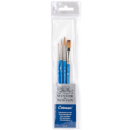 Cotman Pensel 4-set i gruppen Kunstnermateriell / Pensler / Syntetiske pensler hos Pen Store (107654)