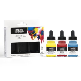 Acrylic Ink Essentials 3-set 30 ml i gruppen Kunstnermateriell / Kunstnerfarge / Akrylmaling hos Pen Store (107723)