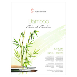 Mixed Media Bamboo 265g 30x40 cm i gruppen  Papir & Blokk / Artistblokk / Mixed media-blokk hos Pen Store (108083)