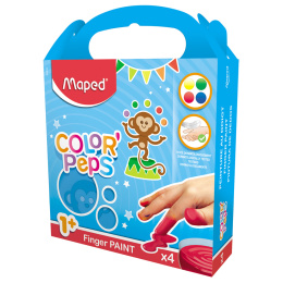 Color Peps Early Age 4 Finger Paint Pot 80 g i gruppen Kids / Barnehåndverk og maling / Maling for barn / Fingermaling hos Pen Store (108764)