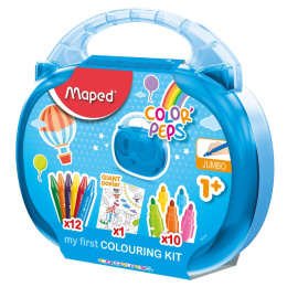 Color Peps Early Age Colouring Case i gruppen Kids / Barnepenner / Tusjer for barn hos Pen Store (108777)