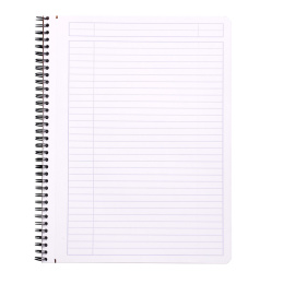 Notebook Spiral A4 Linjert i gruppen  Papir & Blokk / Skrive og ta notater / Skriveblokker og hefter hos Pen Store (110239)