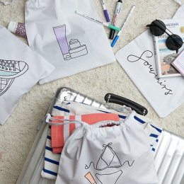 4500 Textil Marker 066 Neon Orange i gruppen Hobby & Kreativitet / Farger / Tekstilmaling og Tekstiltusjer hos Pen Store (110337)