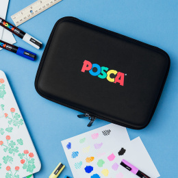 Marker 24-set Rubbercase i gruppen Penner / Kunstnerpenner / Illustrasjonmarkers hos Pen Store (110396)