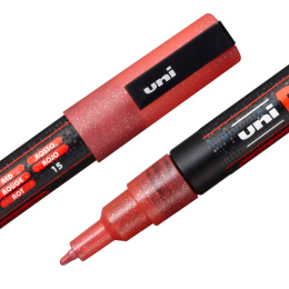 Posca PC-3M Glitter Red tones - Set of 4 i gruppen Penner / Kunstnerpenner / Illustrasjonmarkers hos Pen Store (110416)