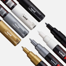 Posca PC-1MC Metallic - Set of 4 i gruppen Penner / Kunstnerpenner / Illustrasjonmarkers hos Pen Store (110420)