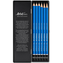 Mars Lumograph 100 6-set i gruppen Kunstnermateriell / Kritt og blyanter / Grafitt og blyant hos Pen Store (110878)