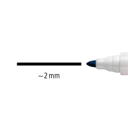 8-pakke Lumocolor Whiteboard Round i gruppen Penner / Merking og kontor / Whiteboard tusjer hos Pen Store (111005)