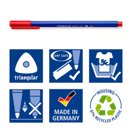 Triplus Color stykkevis i gruppen Penner / Skrive / Fineliners hos Pen Store (111137_r)