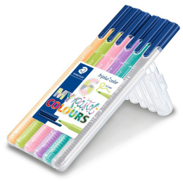 Triplus Color Pastel 6-pakke i gruppen Penner / Skrive / Fineliners hos Pen Store (111234)