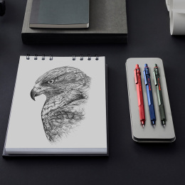 600 Mekanisk blyant 0.7 Blå i gruppen Penner / Skrive / Trykkblyanter hos Pen Store (111730)