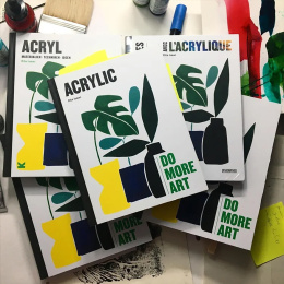 Acrylic - Do More Art i gruppen Hobby & Kreativitet / Bøker / Instruksjonsbøker hos Pen Store (111739)