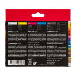 Akrylfarge Primary Set 6 x 20 ml i gruppen Kunstnermateriell / Kunstnerfarge / Akrylmaling hos Pen Store (111756)