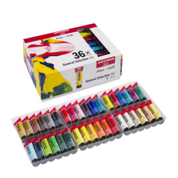 Akrylfarge Standard Set 36 x 20 ml i gruppen Kunstnermateriell / Kunstnerfarge / Akrylmaling hos Pen Store (111759)