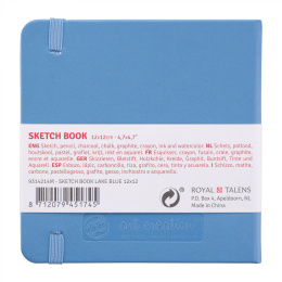 Sketchbook Lake Blue 12x12 cm i gruppen  Papir & Blokk / Artistblokk / Skissebøker hos Pen Store (111771)