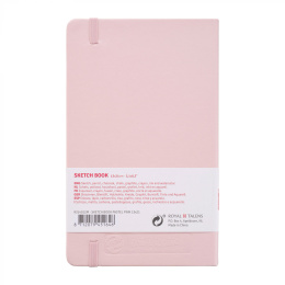 Sketchbook Large Pastel Pink i gruppen  Papir & Blokk / Artistblokk / Skissebøker hos Pen Store (111775)