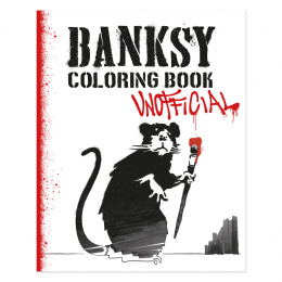 Banksy Coloring Book i gruppen Hobby & Kreativitet / Bøker / Fargebøker for voksne hos Pen Store (111783)