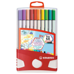 Brush 68 20-set i gruppen Penner / Kunstnerpenner / Penselpenner hos Pen Store (111786)